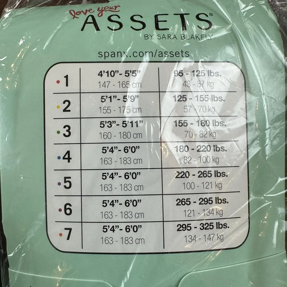 Assets By Sara Blakely Shaping Leggings Womens 3 Pack Size 3 Black Wish Bone‎